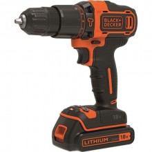 Black&Decker BDCHD18KB 18Volt/1.5Ah Li-ion Çift Akülü 2 Vitesli Darbeli Matkap