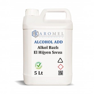 AROMEL ALKOL BAZLI EL HİJYEN SIVISI 5000 ML