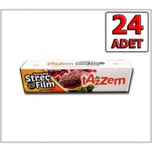 TAZZEM STREÇ FİLM EKONOMİK 30cm 120m 10mic
