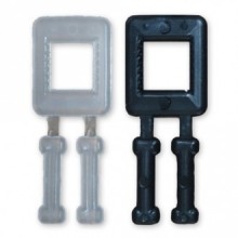 Siyah Plastik Bukle Toka (12 mm)