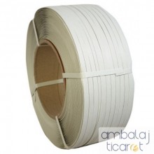 Otomatik Ambalaj Çemberi 12 mm X 0,70 mm - Beyaz