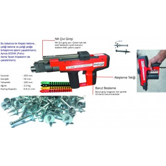 AKD 450 BARUTLU ÇİVİ ÇAKMA