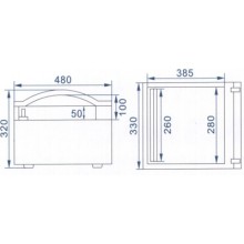 SELES DZ-260/PD Vakum Makinesi